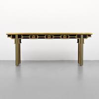 Mastercraft Console Table - Sold for $2,375 on 02-08-2020 (Lot 70).jpg